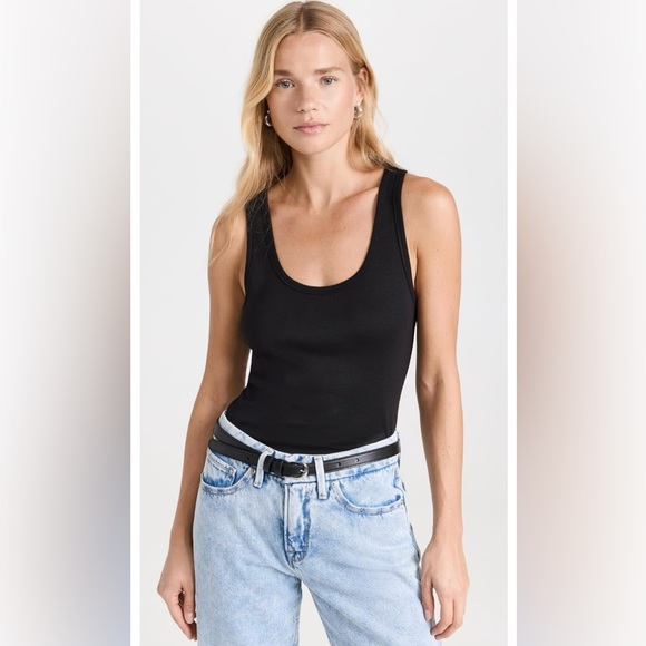 Splendid Women's 1x1 Rib Sleeveless Tank Top - Picture 2 of 9